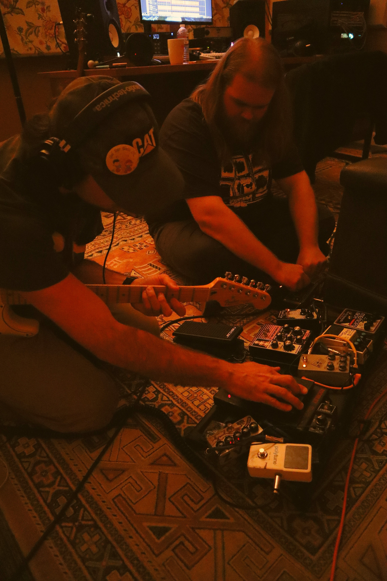 Dialing in the pedalboard